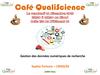 Café QualiScience le 14 décembre à 13h30