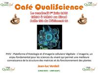 Café Qualiscience le 1er juin à 13h30