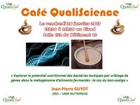 Café QualiScience le jeudi 20 janvier de 13h30 à 14h30